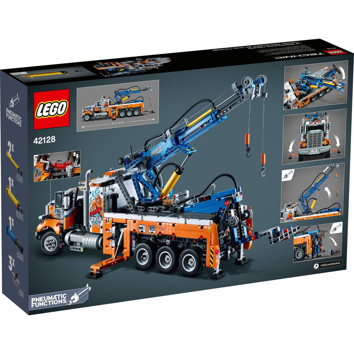 LEGO Technic Schwerlast-Abschleppwagen 42128