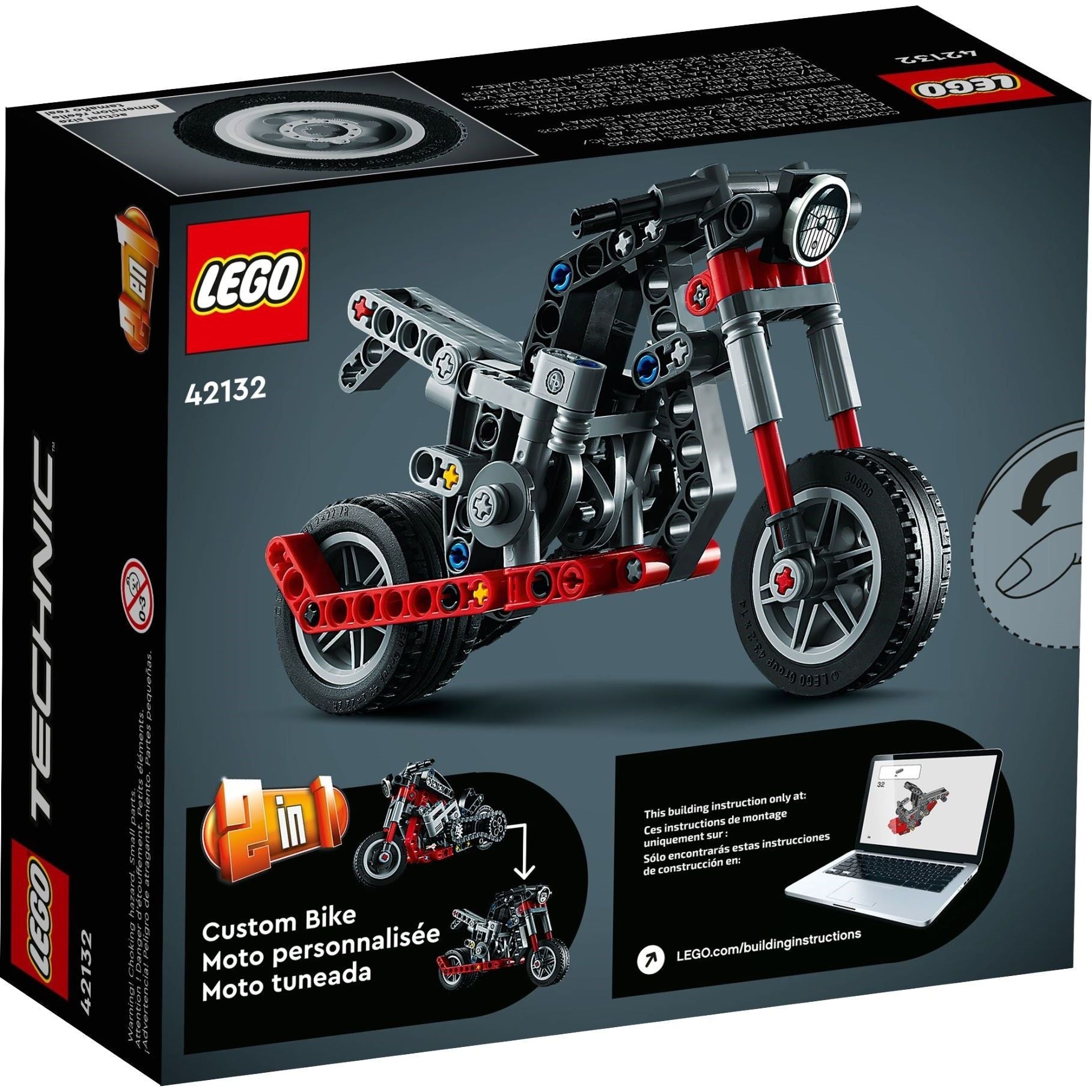 <transcy>LEGO Technic Chopper 42132</transcy>