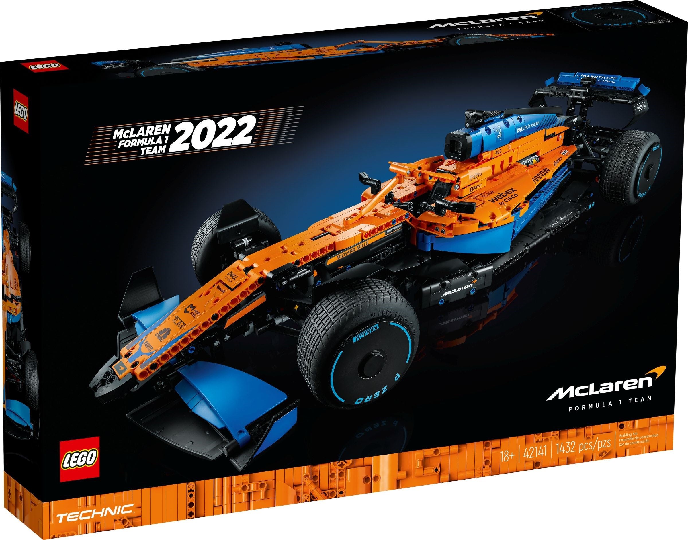 LEGO Technic McLaren Formel 1 Rennwagen 42141