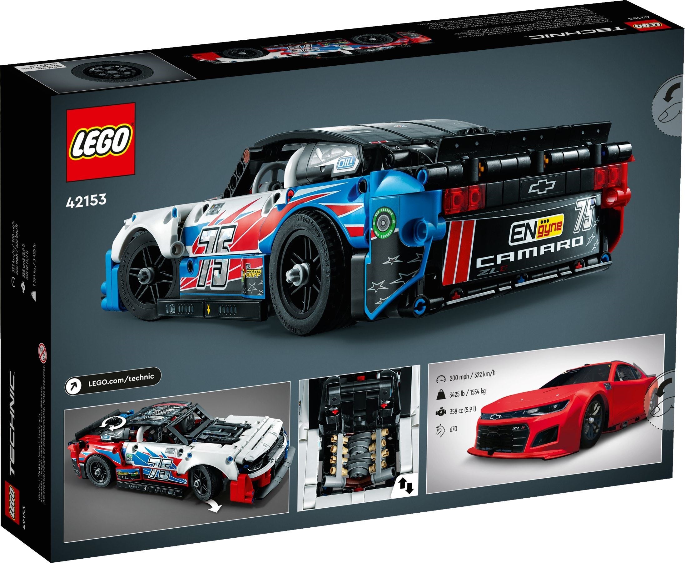 LEGO Technic Next Gen Chevrolet Camaro ZL1 42153