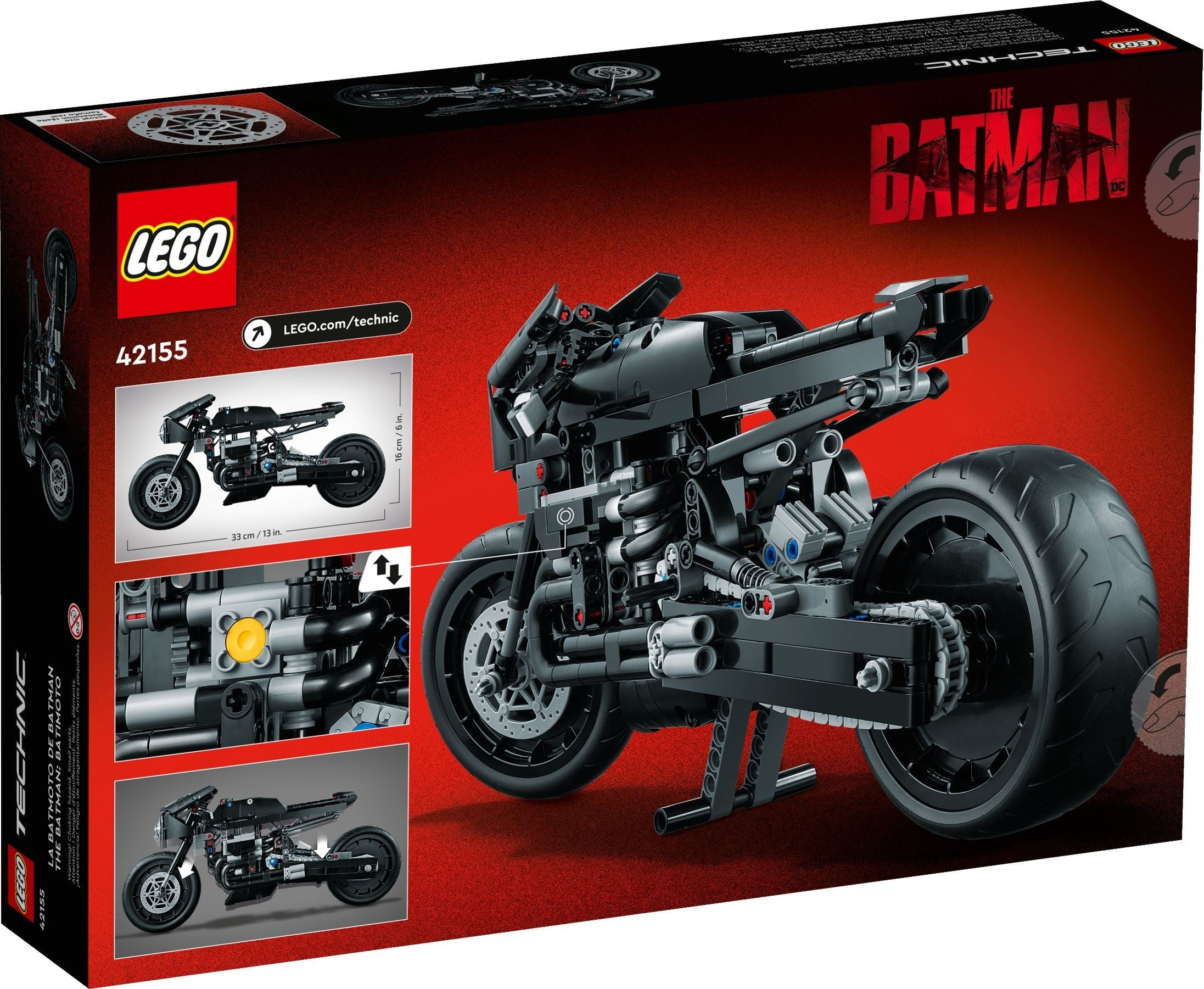 LEGO Technic The Batman - Batcycle 42155
