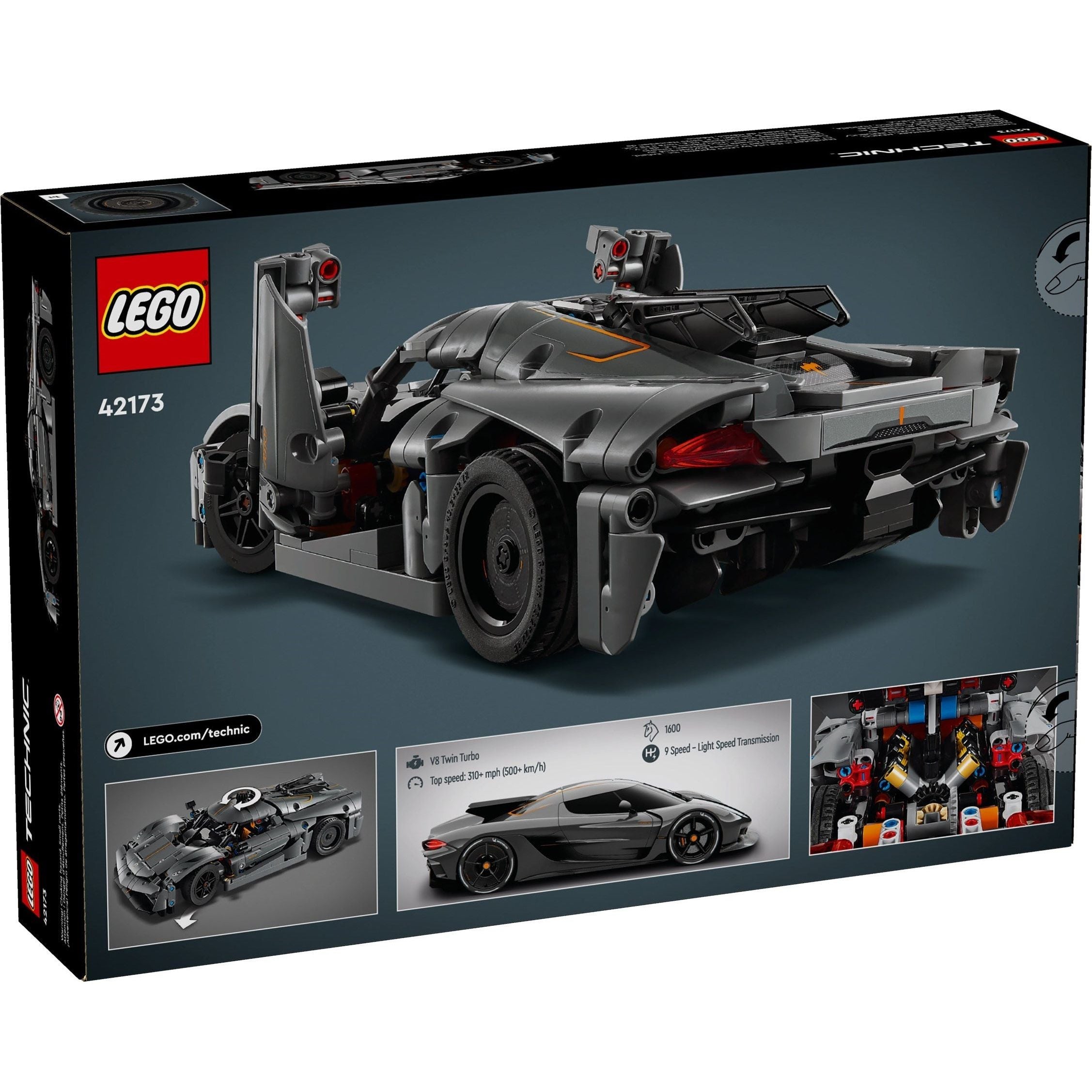 LEGO Technic Koenigsegg Jesko Absolut Supersportwagen 42173