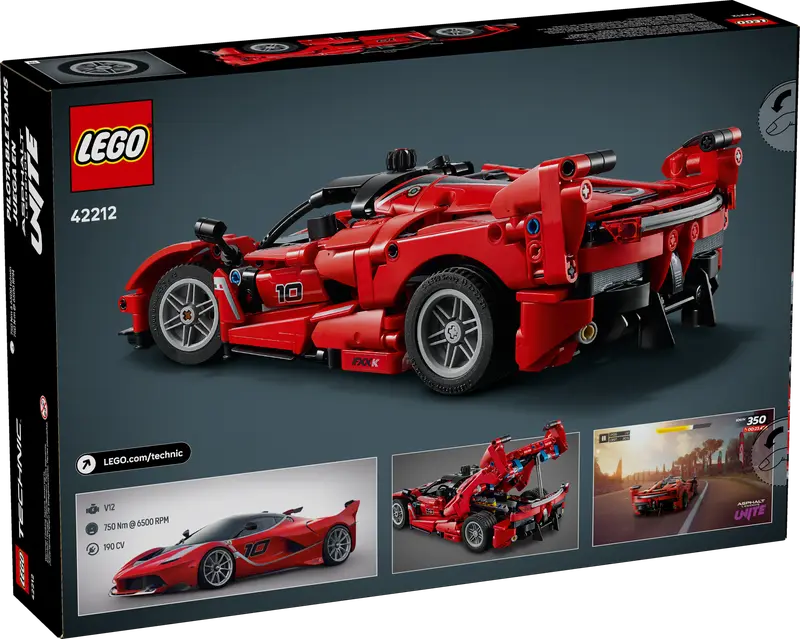 LEGO Technic Ferrari FXX K 42212