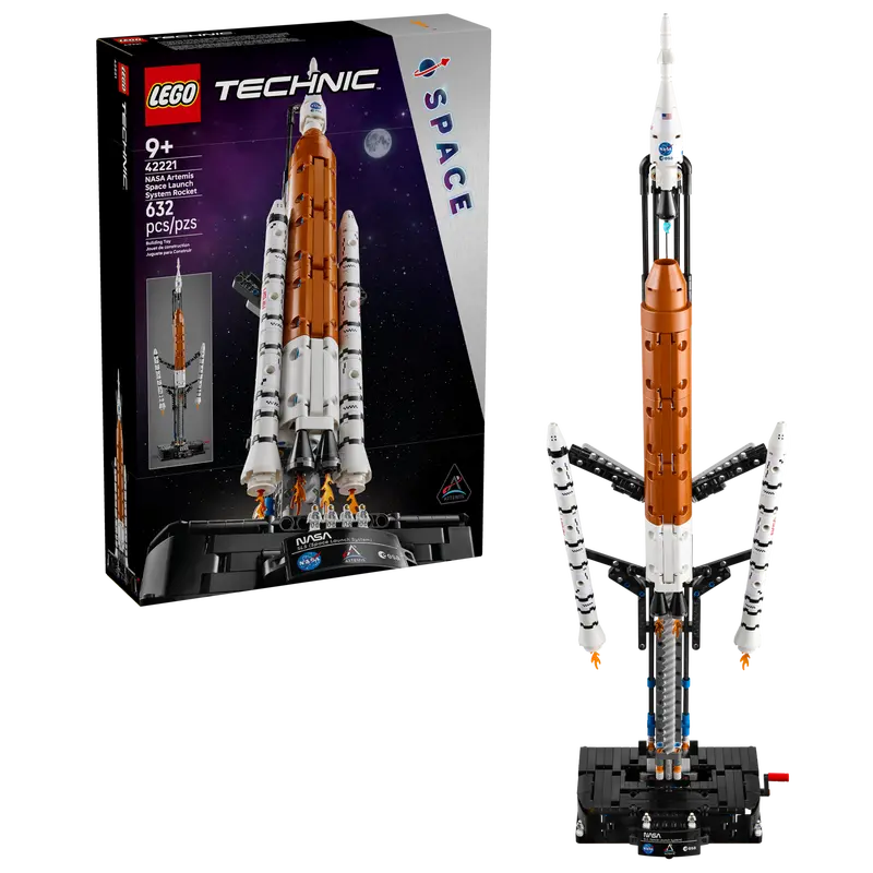 LEGO Technic NASA Artemis SLS-Schwerlastrakete 42221