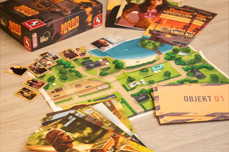 Pegasus Spiele Deadly Dinner - Mord im Vorzelt