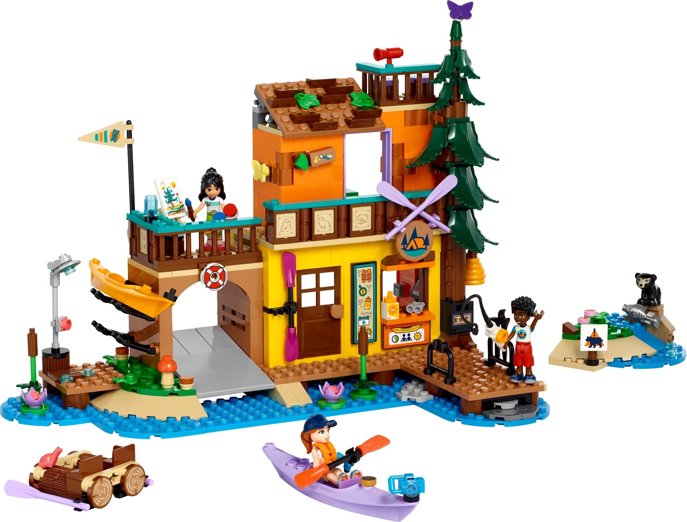 LEGO Friends Abenteuercamp mit Kayak 42626