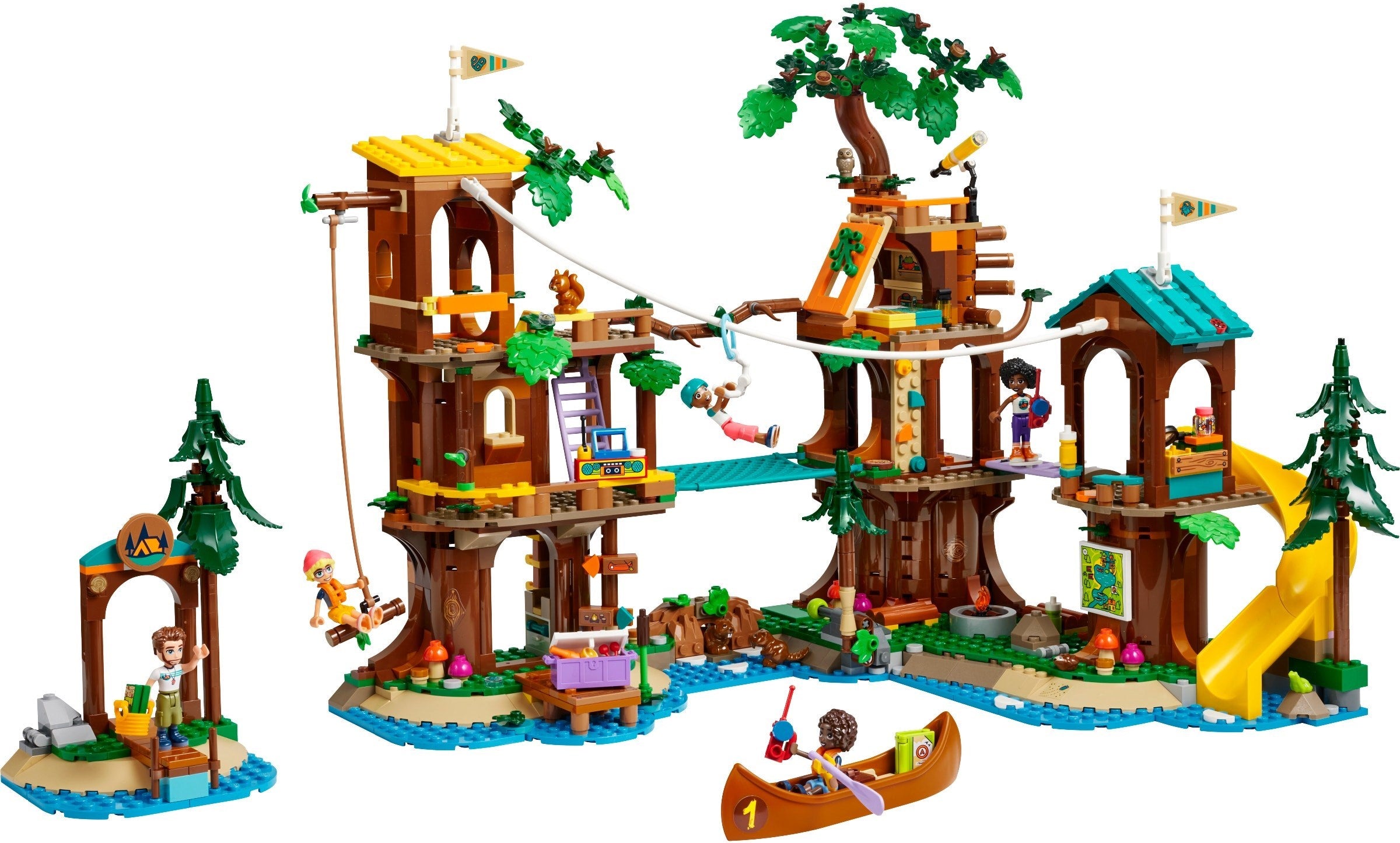 LEGO Friends Baumhaus im Abenteuercamp 42631