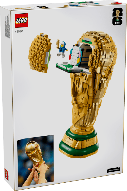 LEGO Editions Football Offizieller Pokal der FIFA Fußball-Weltmeisterschaft 43020