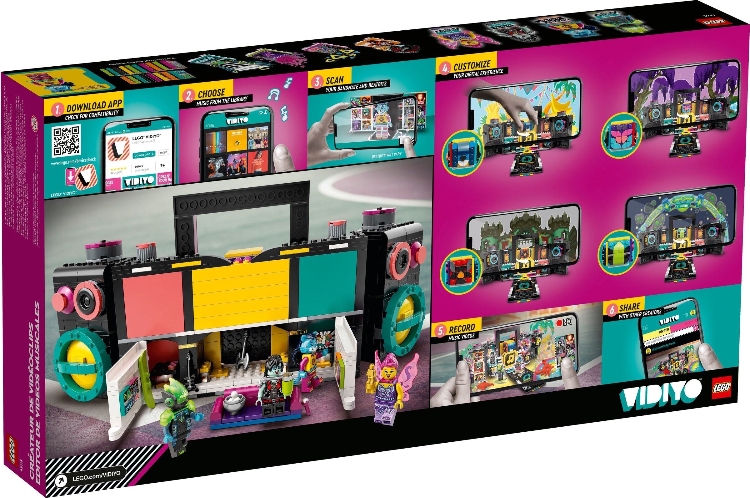 LEGO VIDIYO Boombox 43115
