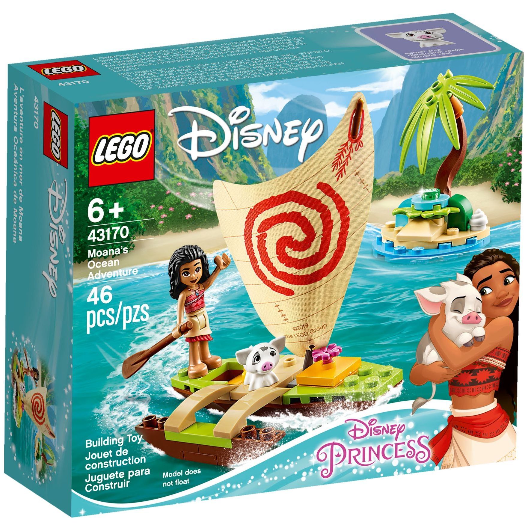 LEGO Disney Vaianas Boot 43170