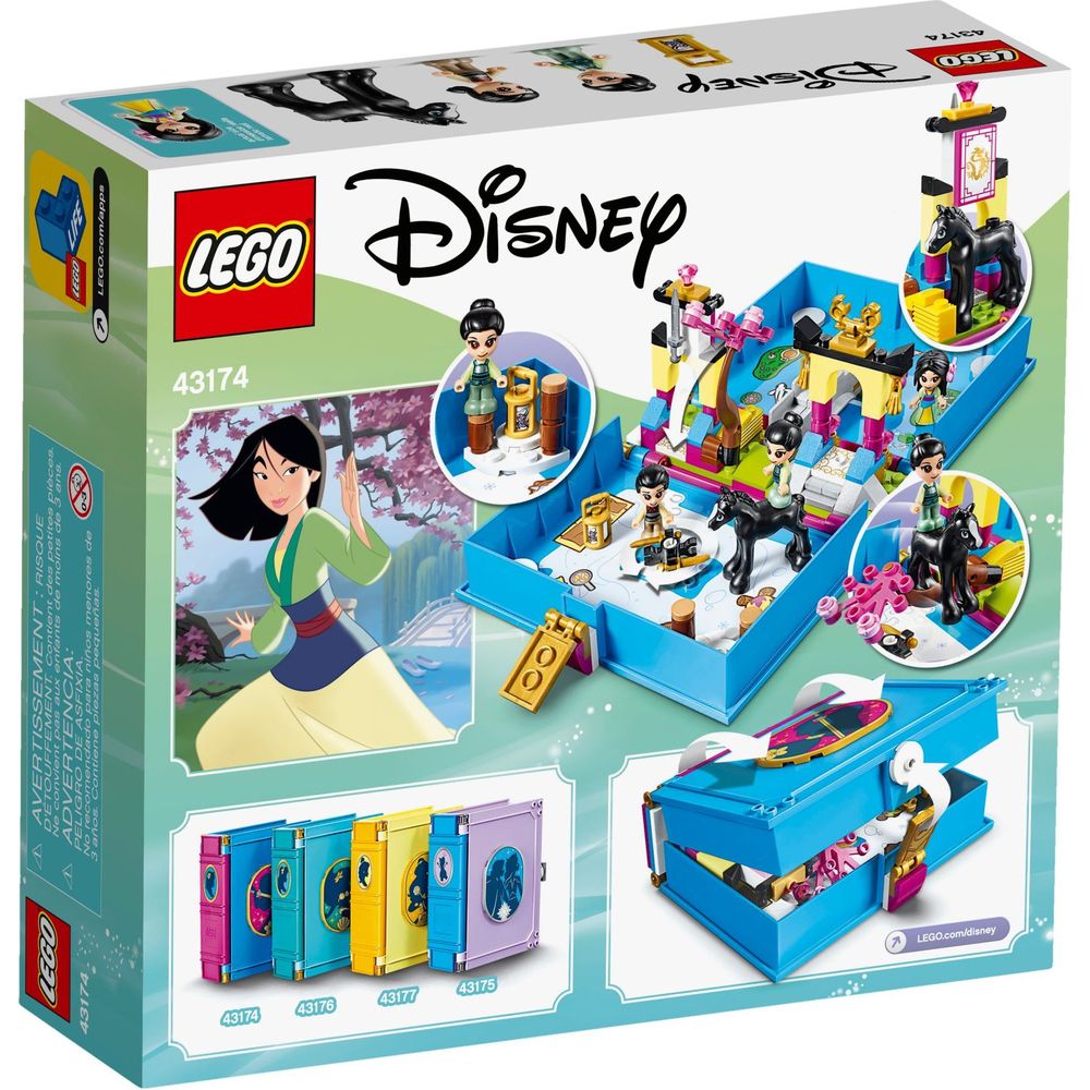 LEGO Disney Le livre d'histoires de Mulan 43174