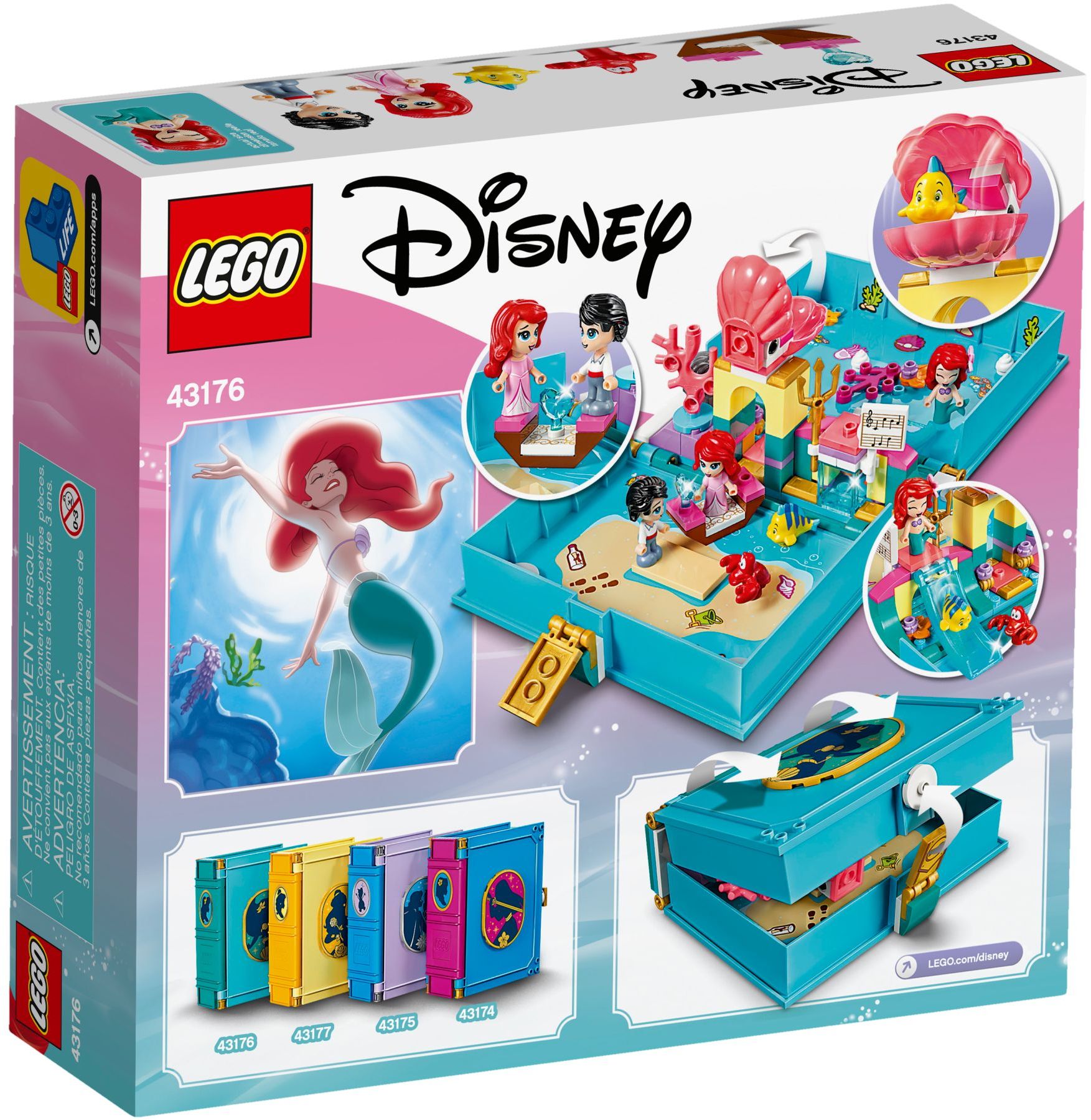 LEGO Disney Princess Arielles Märchenbuch 43176
