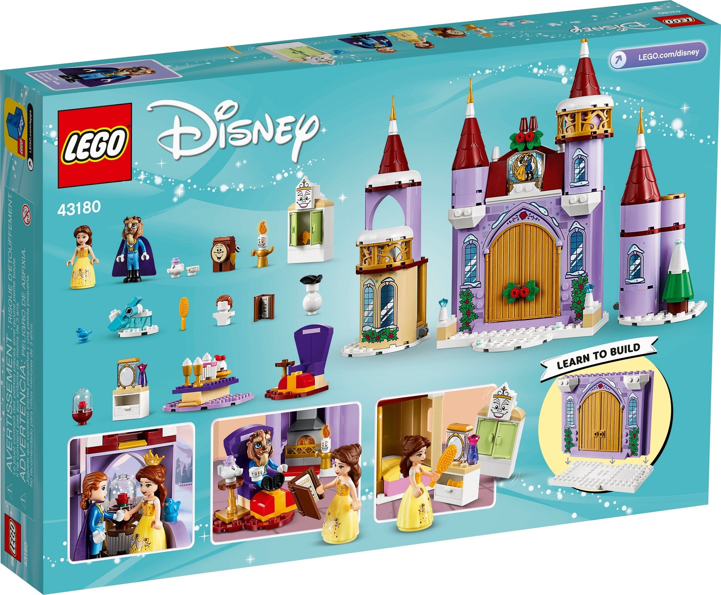 LEGO Disney Princess Belles winterliches Schloss 43180