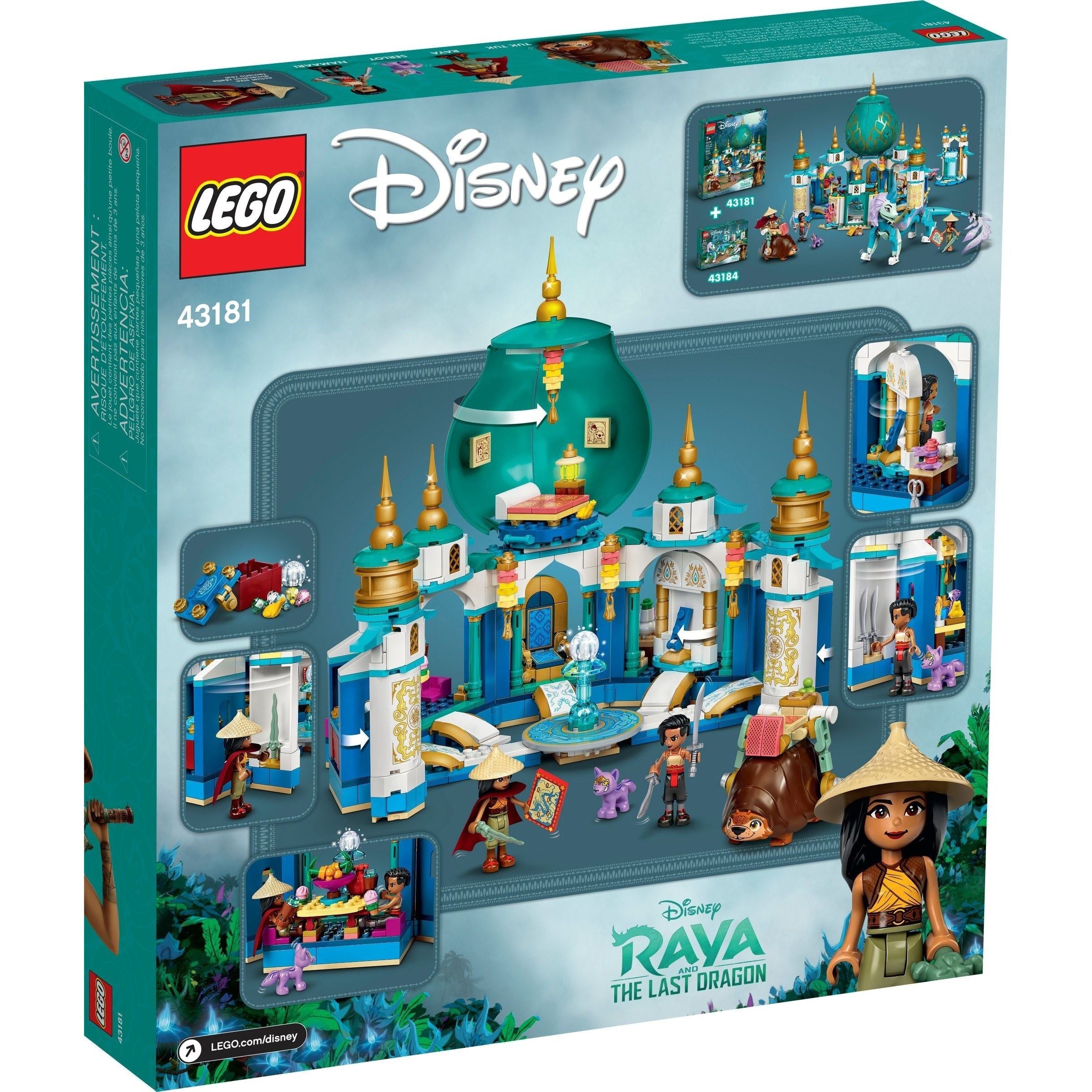 LEGO Disney Raya und der Herzpalast 43181