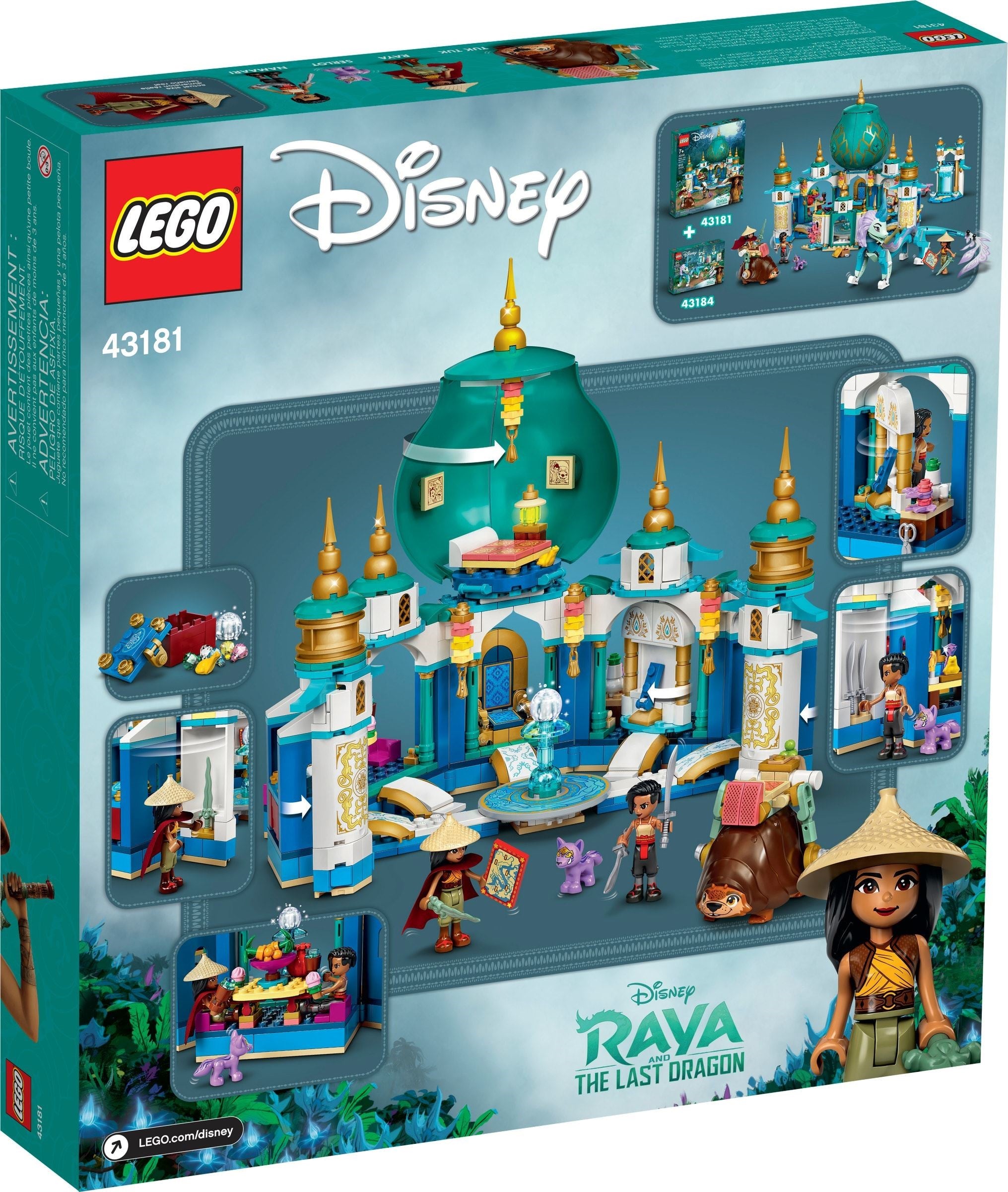 LEGO Disney Raya und der Herzpalast 43181