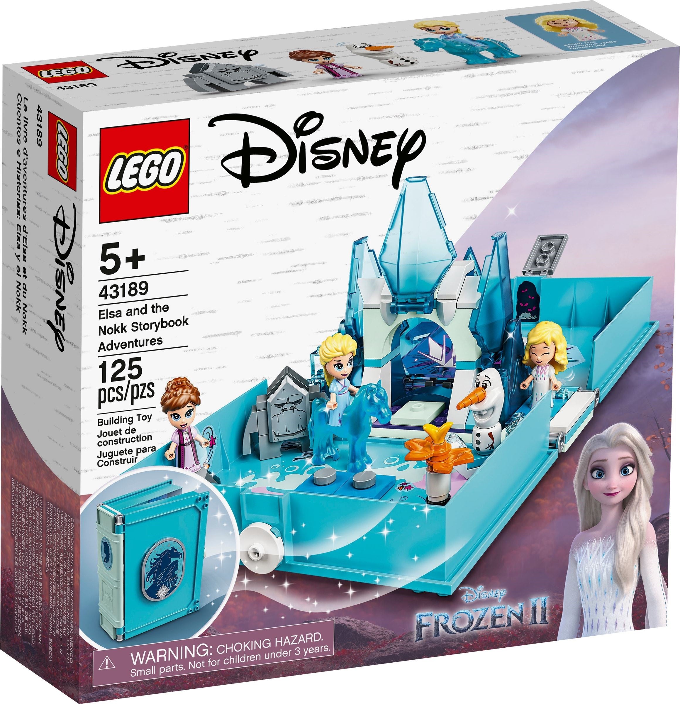 Le livre de contes de la princesse Elsa LEGO Disney 43189