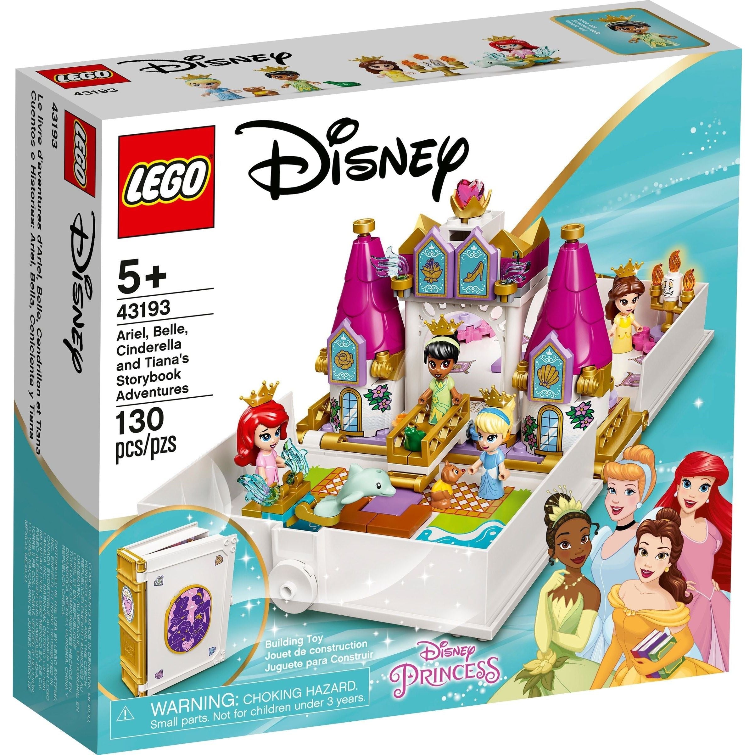 LEGO Disney Princess Märchenbuch Abenteuer 43193