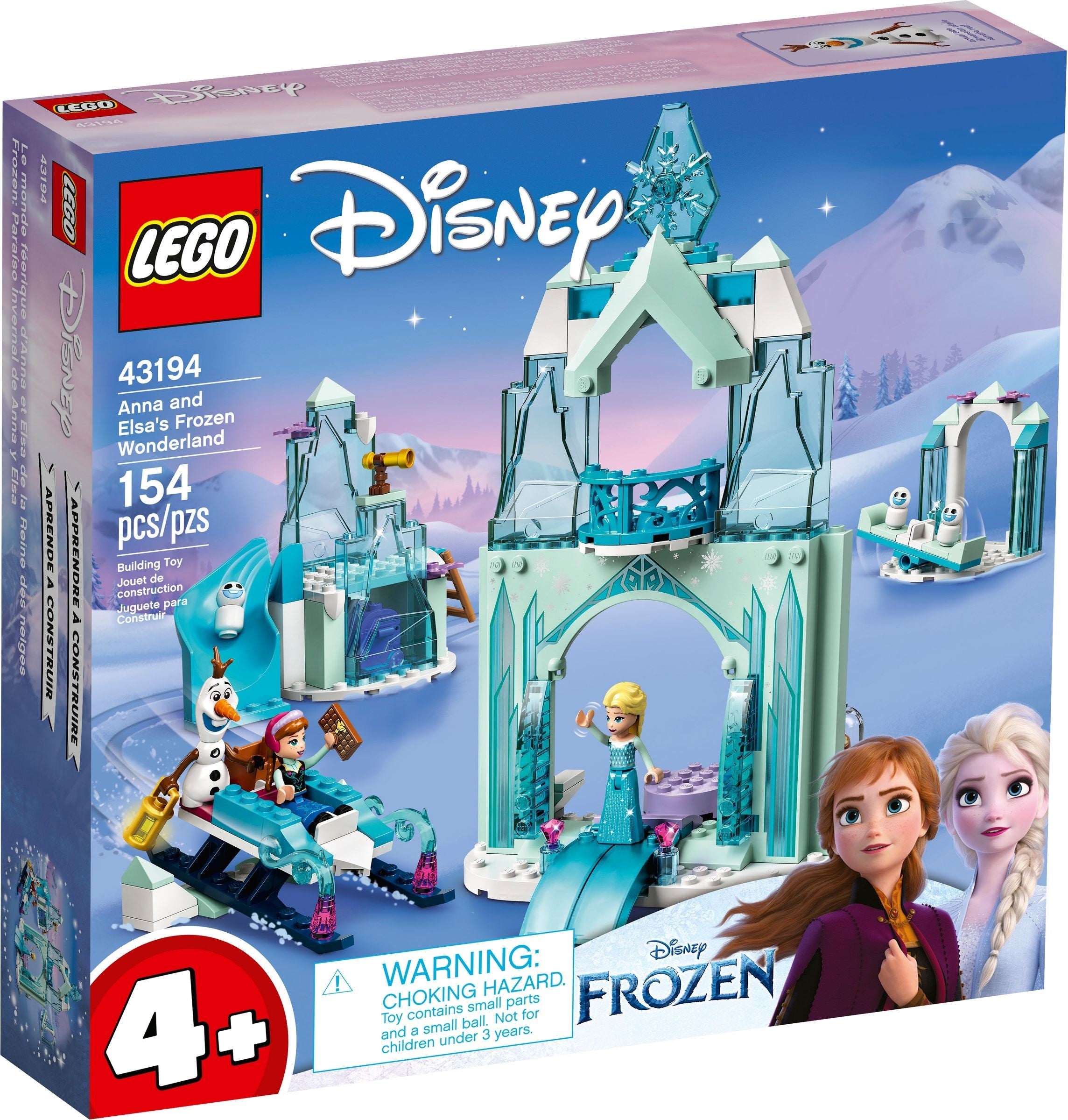 LEGO Disney Le conte d'hiver d'Anna et Elsa 43194