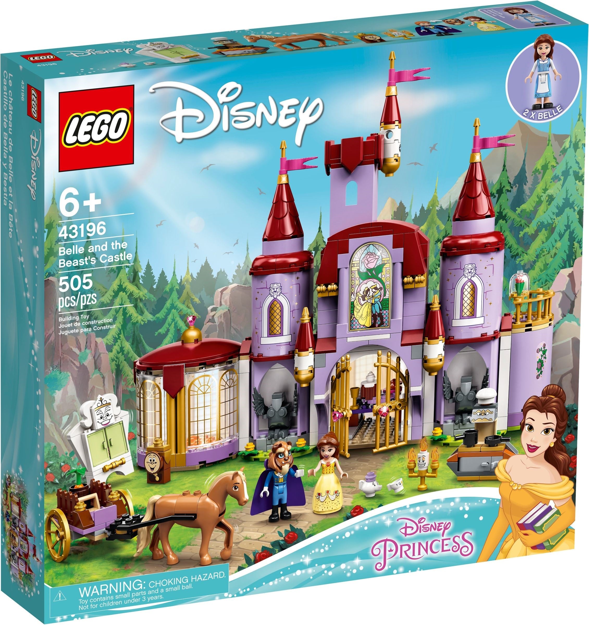 LEGO Disney Belles Schloss 43196