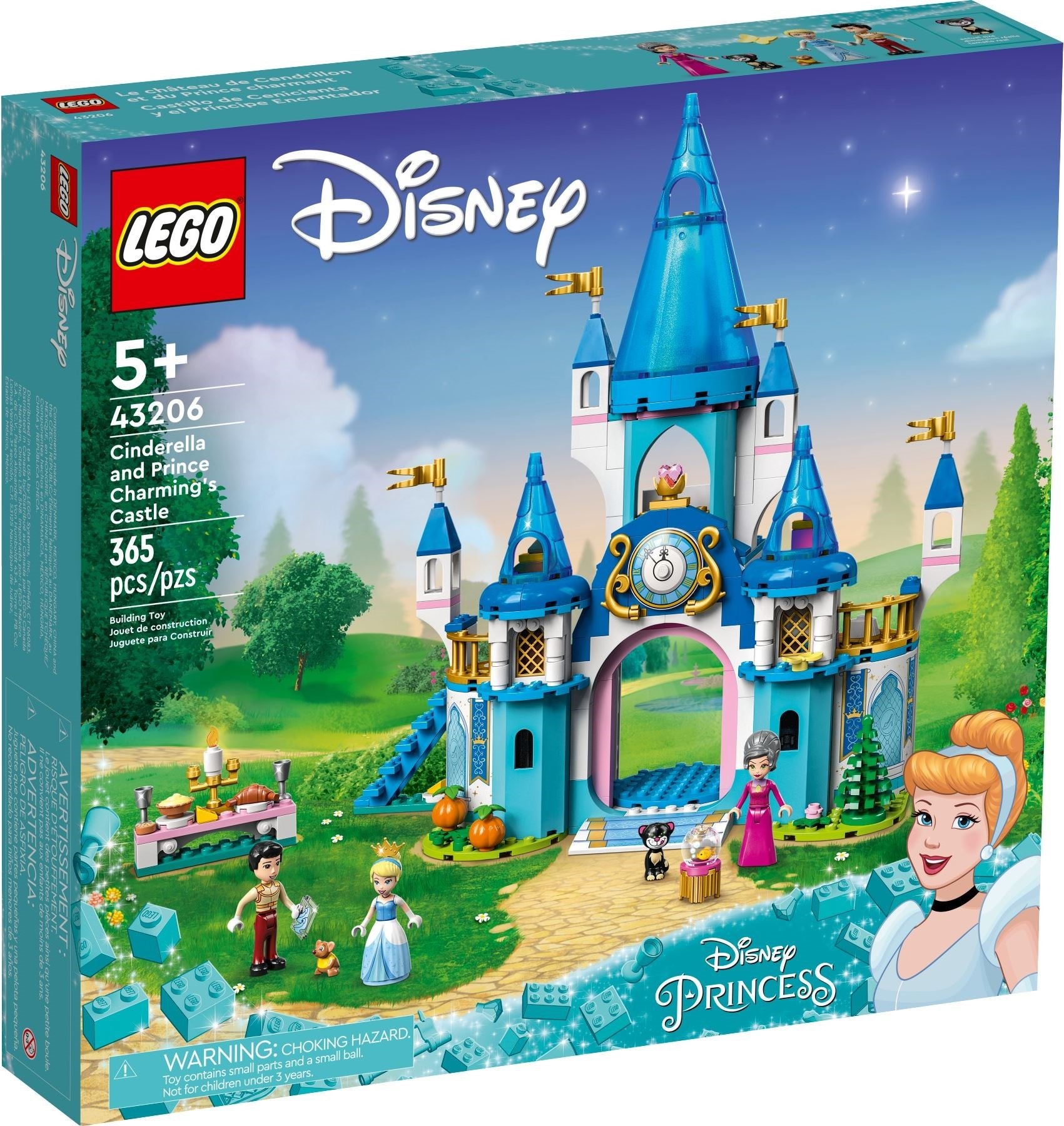 LEGO Disney Cinderellas Schloss 43206