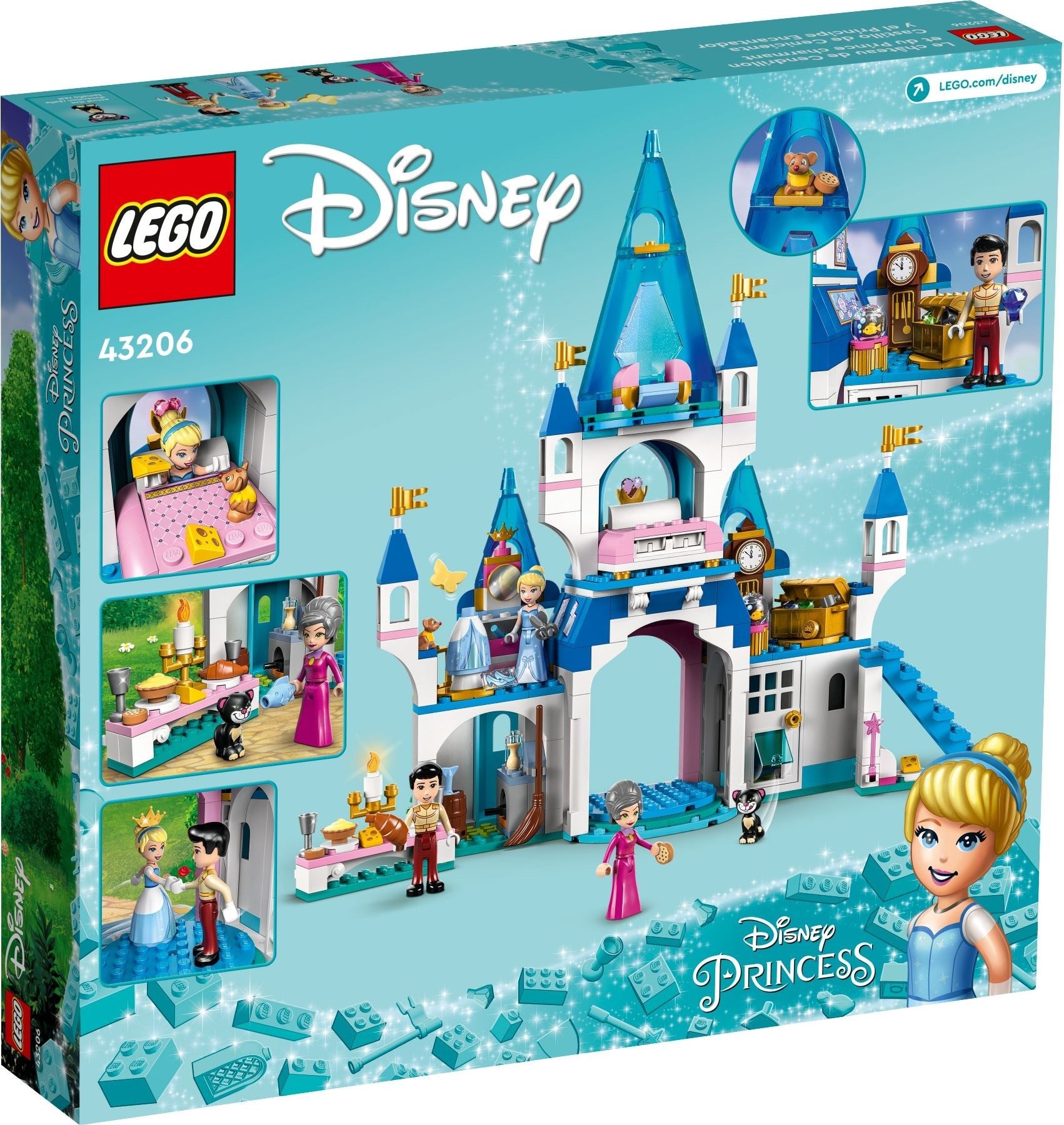 LEGO Disney Cinderellas Schloss 43206