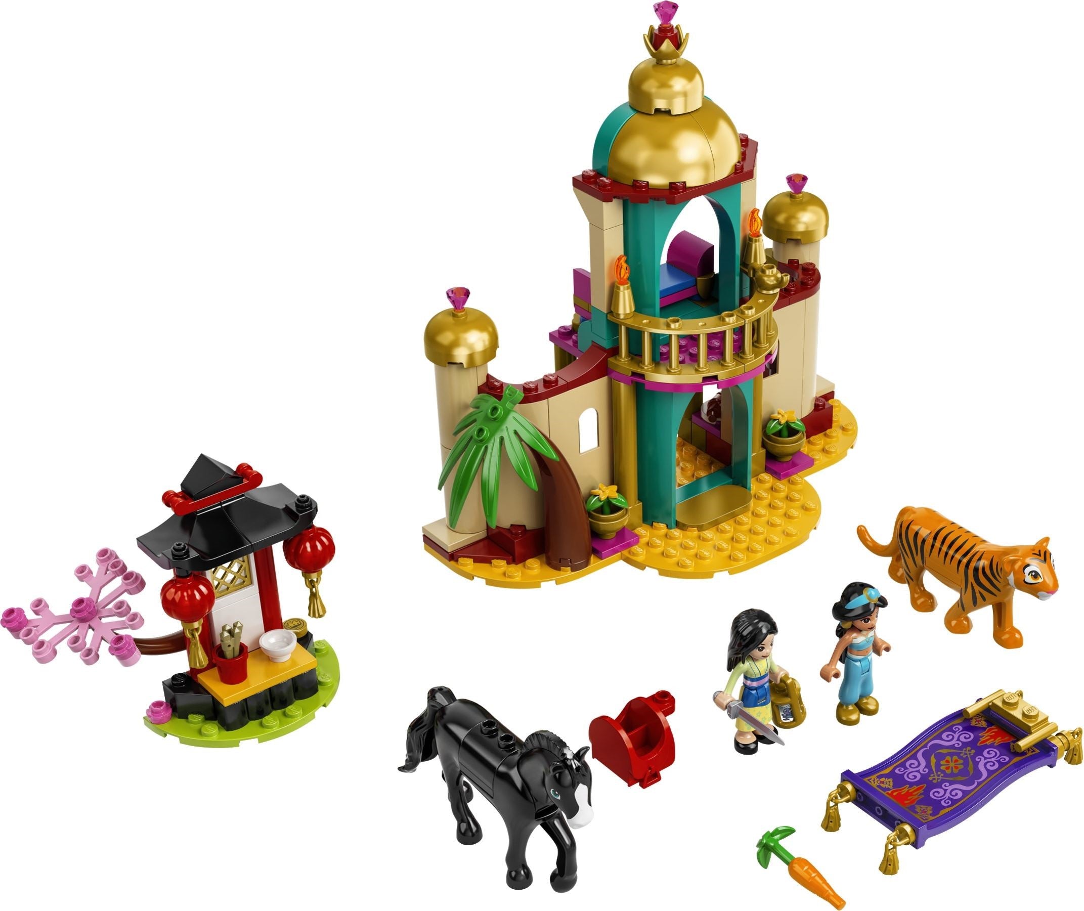 LEGO Disney Jasmins und Mulans Abenteuer 43208