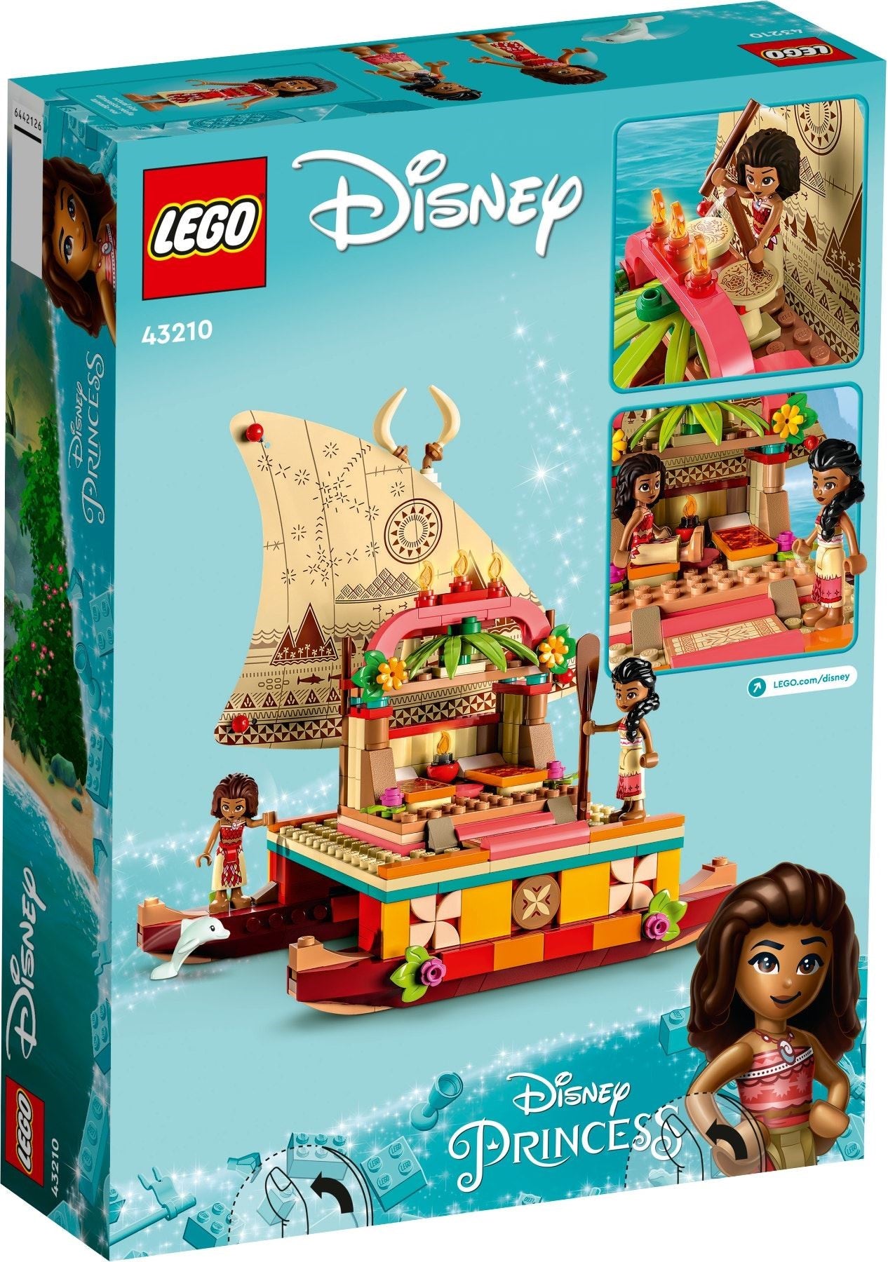 LEGO Disney Vaianas Katamaran 43210