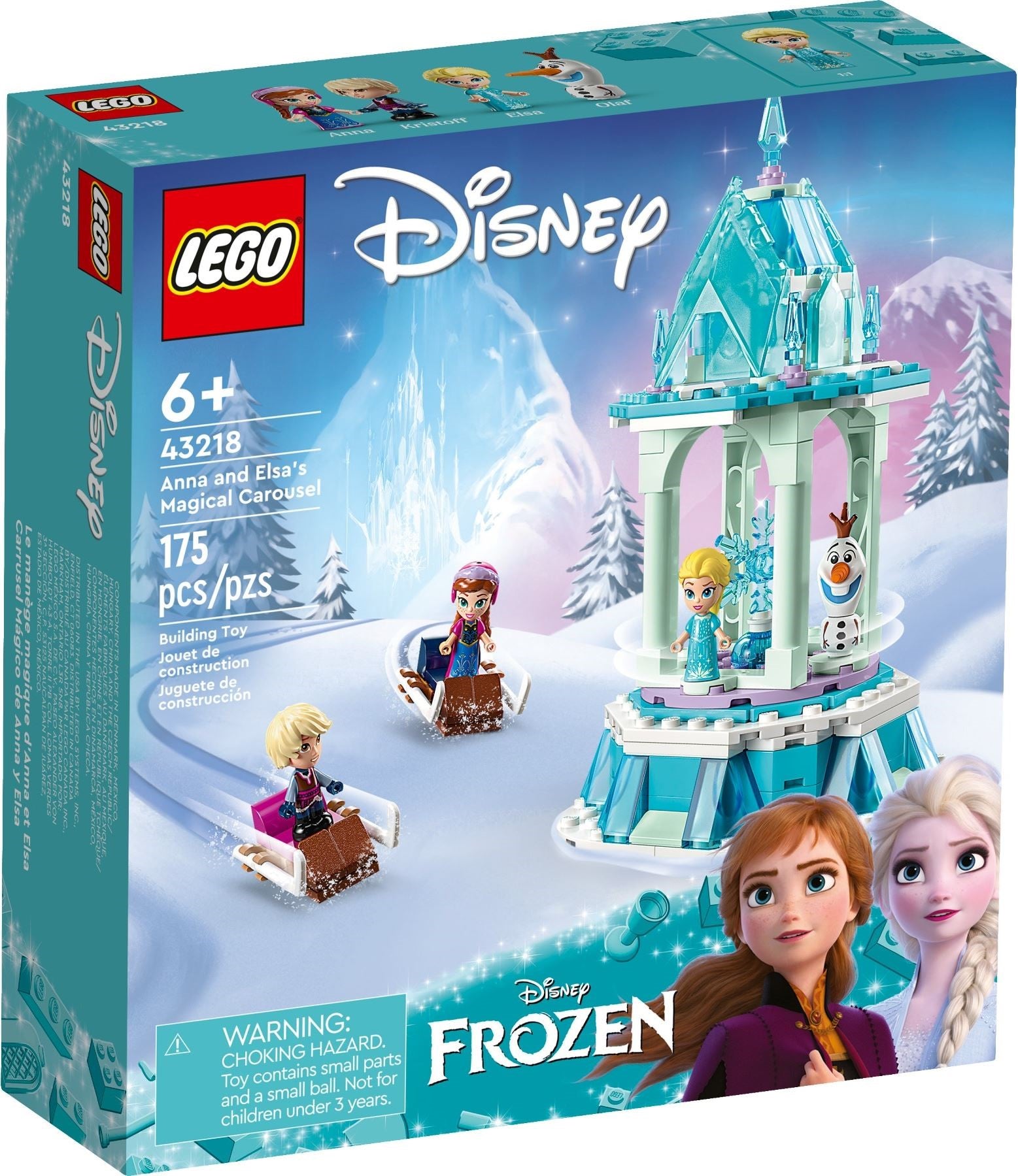 LEGO Disney Annas und Elsas magisches Karussell 43218