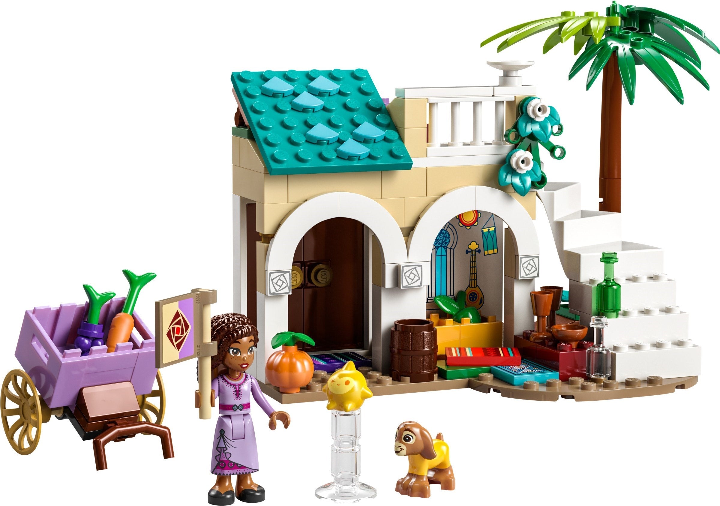 LEGO Disney Asha in der Stadt Rosas 43223