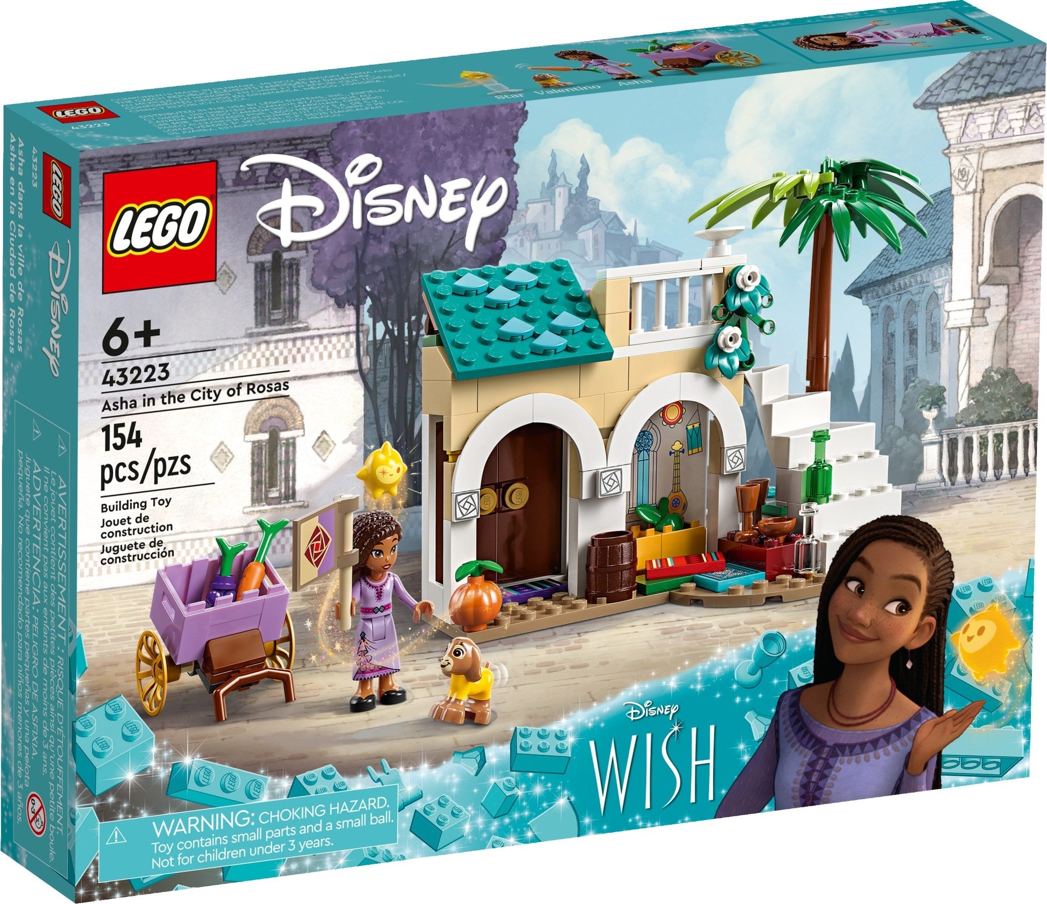 LEGO Disney Asha in der Stadt Rosas 43223