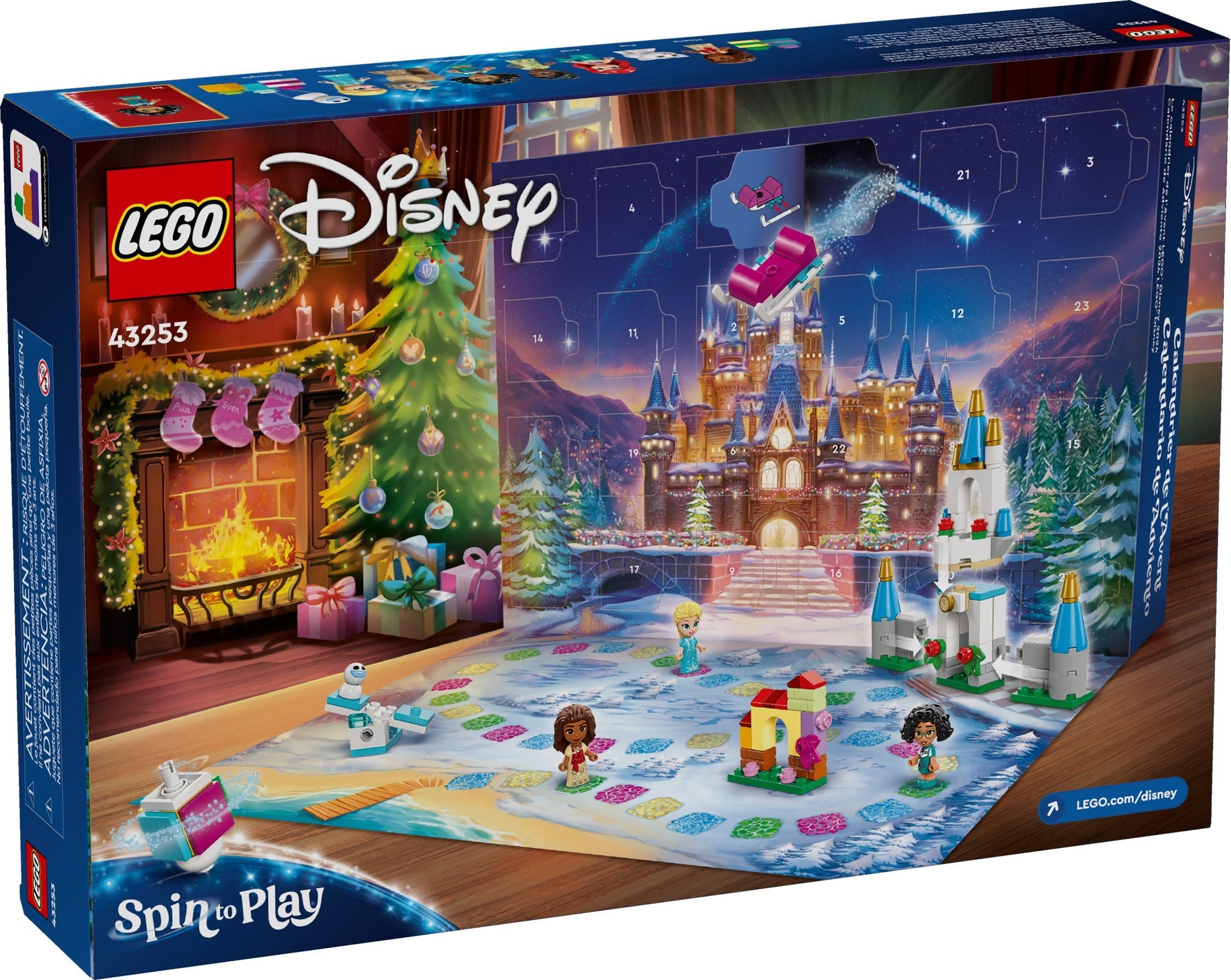 LEGO Disney Adventskalender 2024 43253