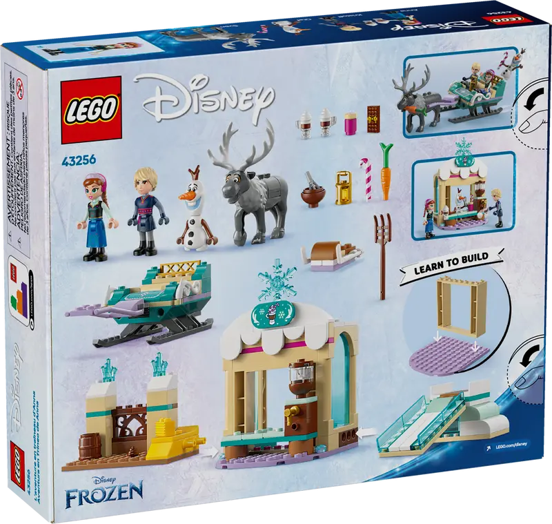 LEGO Disney Annas Schlittenabenteuer 43256
