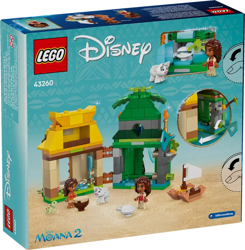 LEGO Disney Vaianas Inselspass 43260