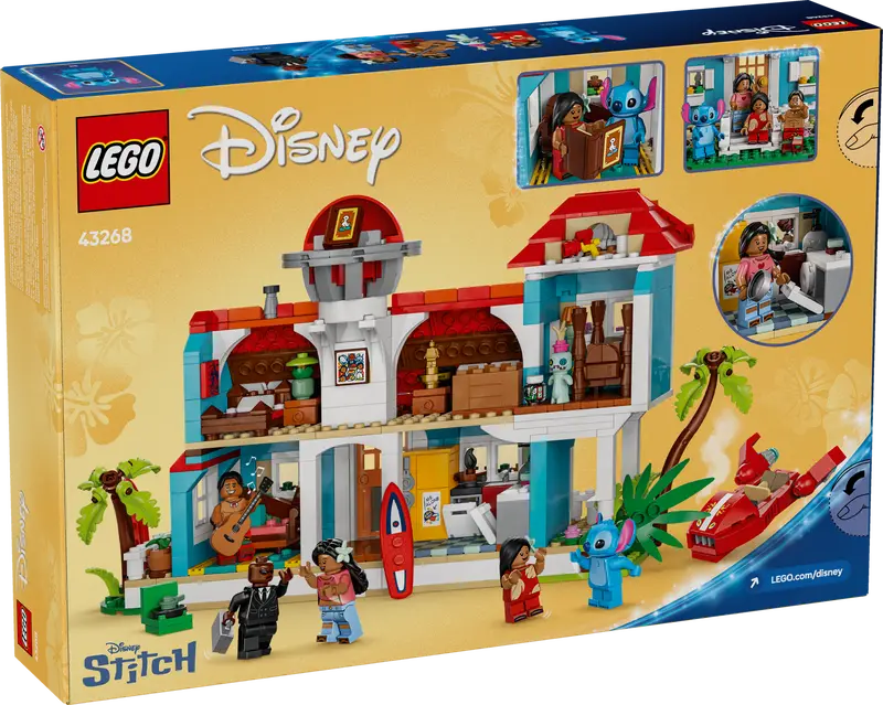 LEGO Disney Classic Das Strandhaus aus „Lilo und Stitch“ 43268