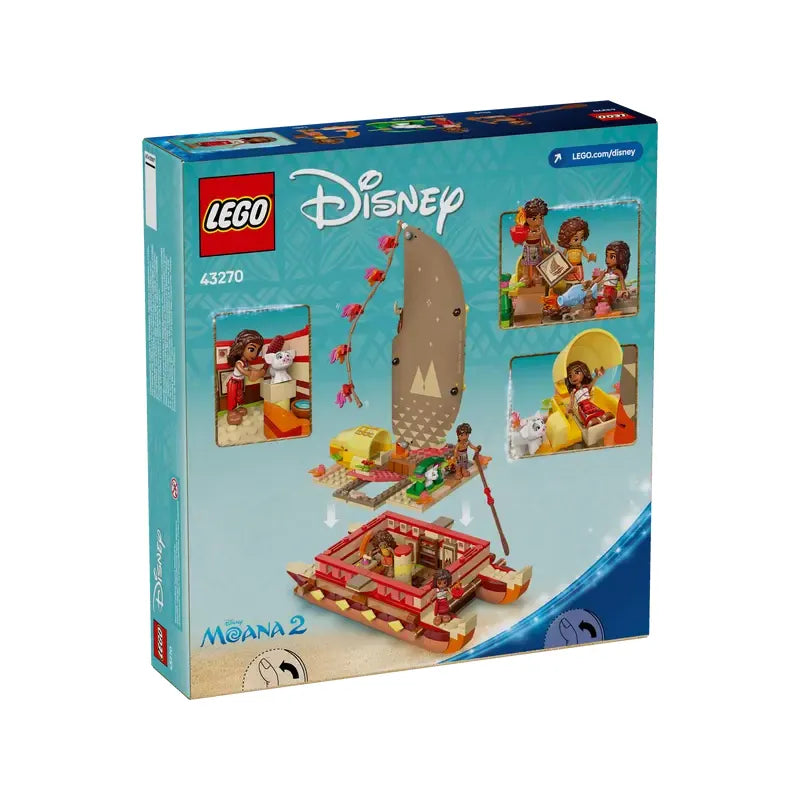 LEGO Disney Vaianas Abenteuerfloss 43270