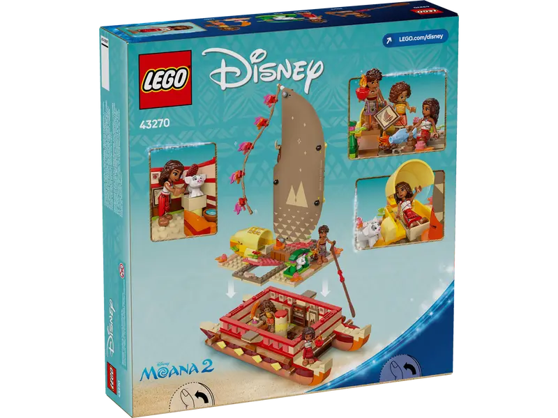 LEGO Disney Vaianas Abenteuerfloss 43270
