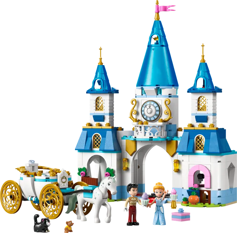 LEGO Disney Cinderellas Schloss und Pferdekutsche 43275