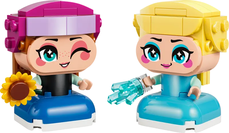 LEGO Disney Princess Die Mini-Prinzessinnen Anna und Elsa 43284