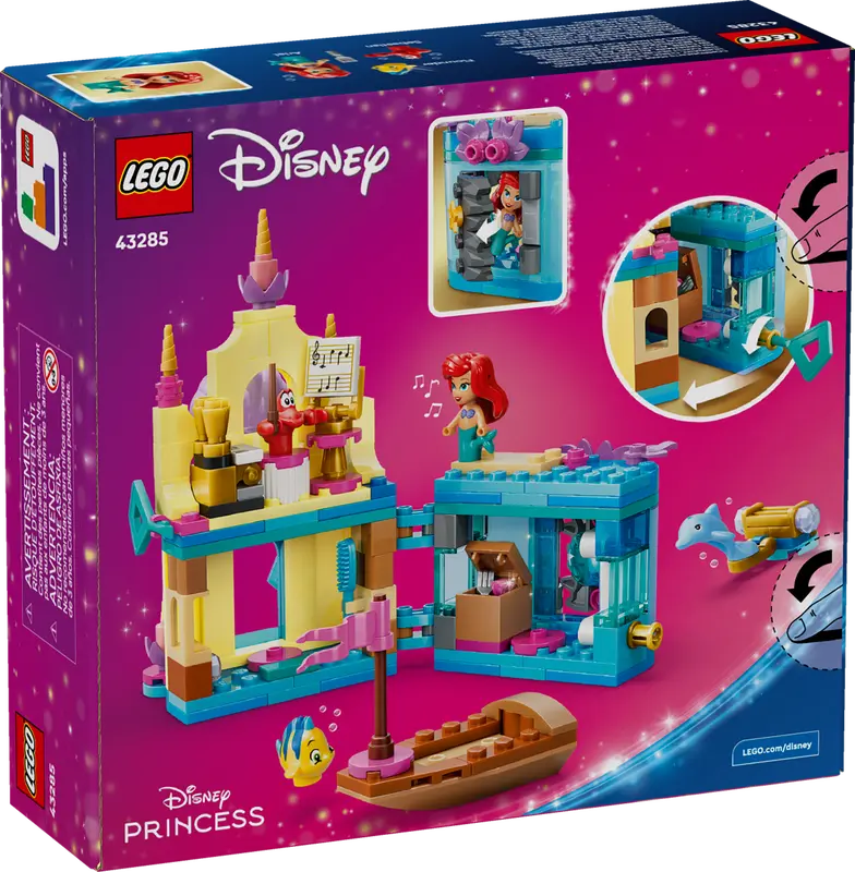 LEGO Disney Princess Arielles Magisches Mini-Schloss 43285