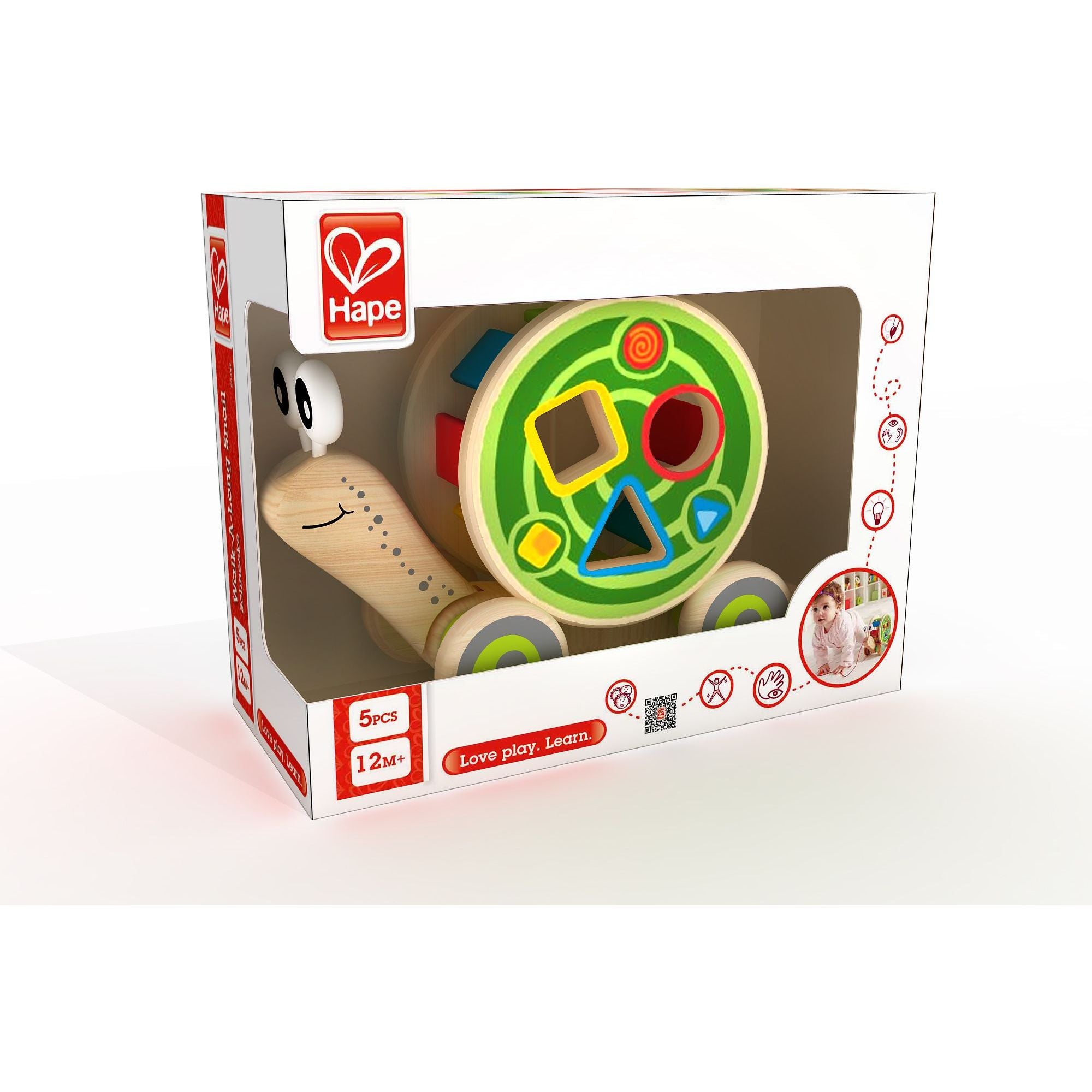 Hape Nachzieh-Schnecke FSC