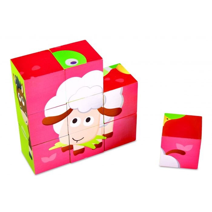Hape Blockpuzzle Bauernhof