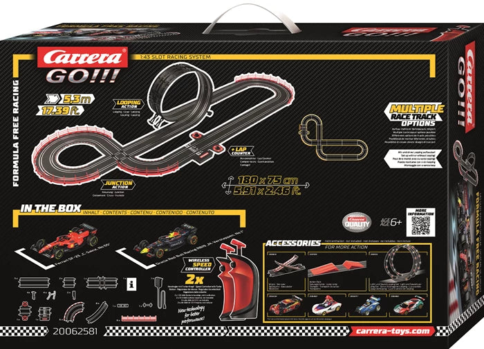 Carrera GO! F1 Formula Free Racing Wireless / 5.3 m
