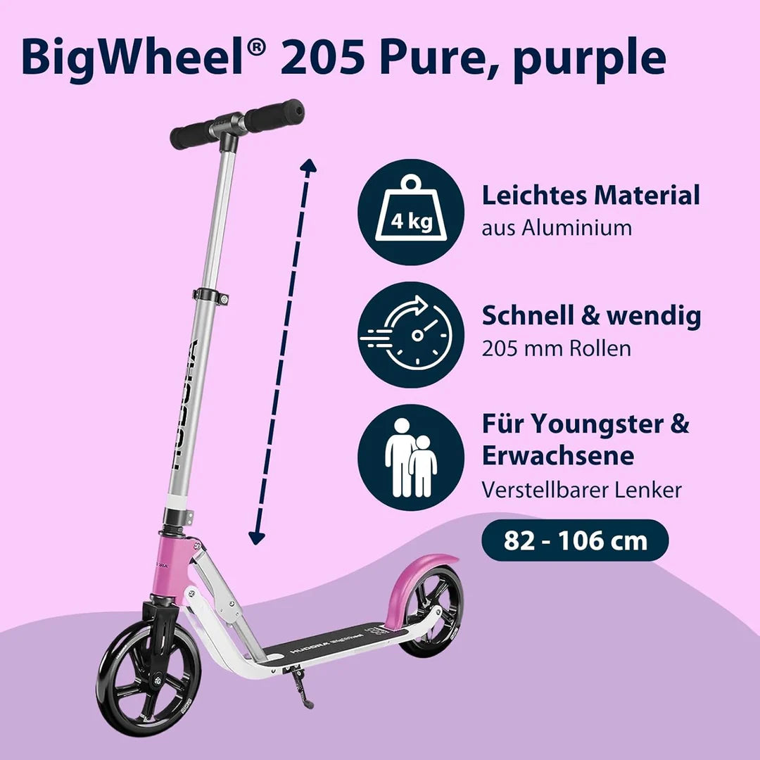 Hudora BigWheel 205 Pure AZ, purple