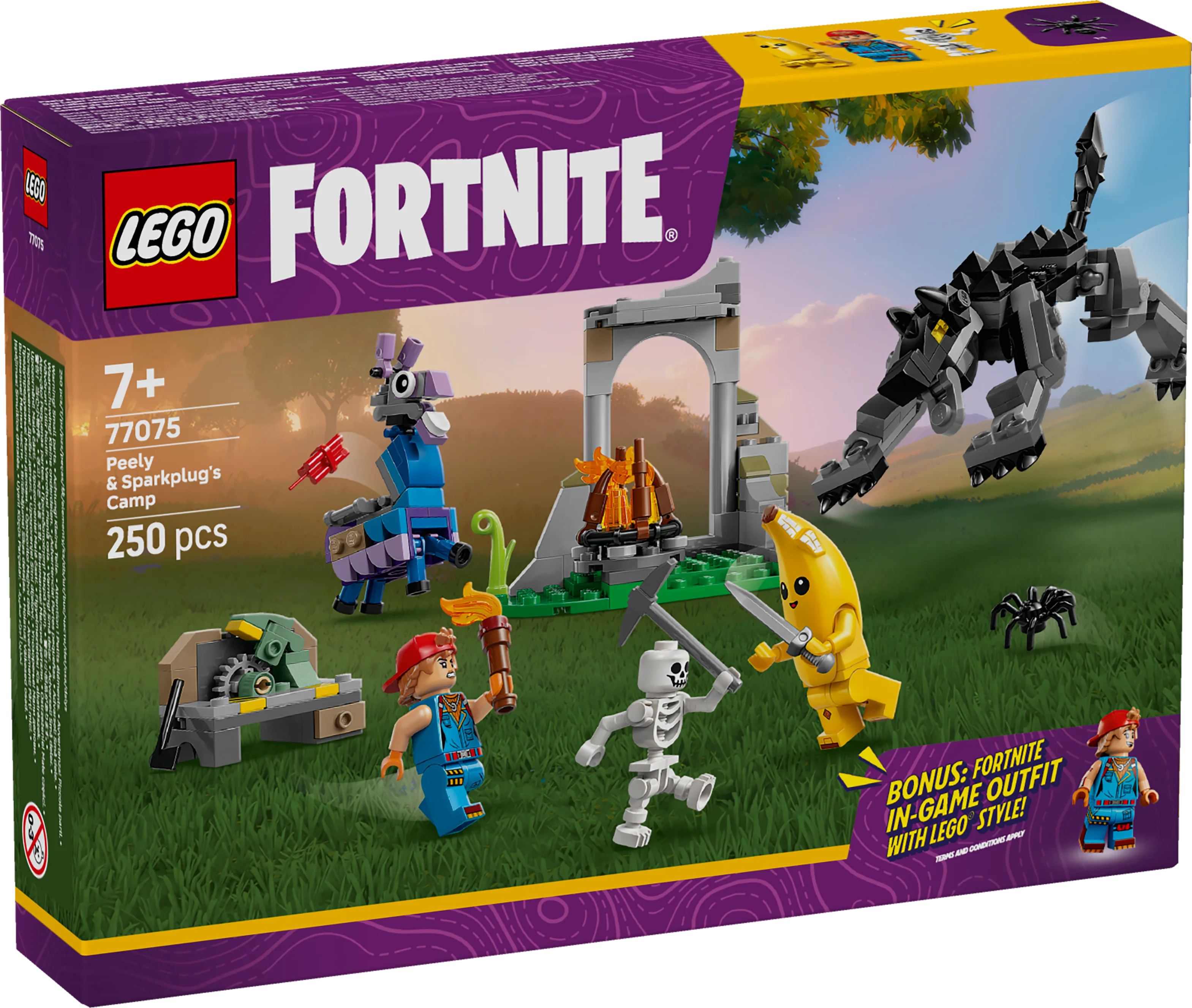 LEGO Fortnite Das Lager von Schali und der Zündkerzenkünstlerin 77075