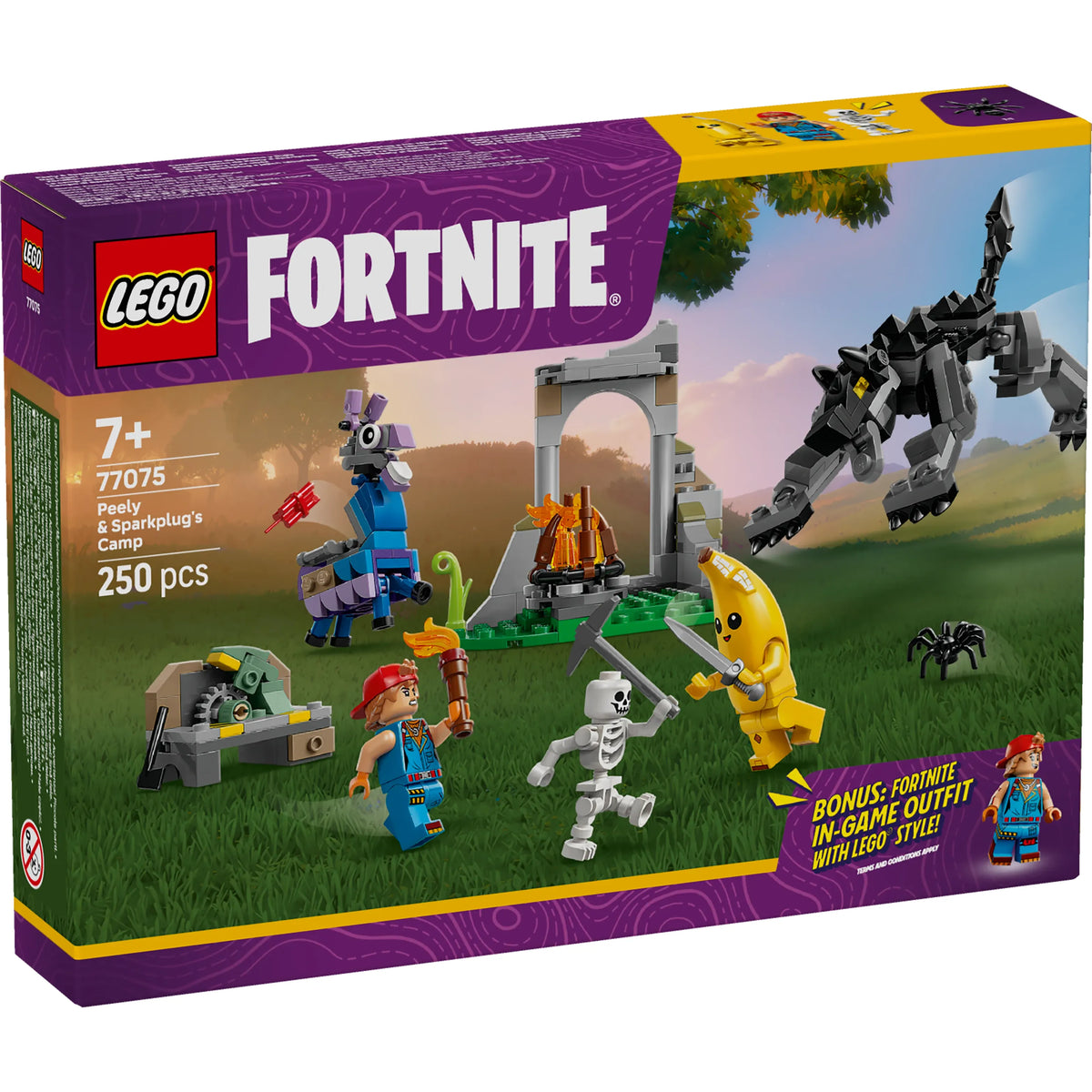 LEGO Fortnite Das Lager von Schali und der Zündkerzenkünstlerin 77075