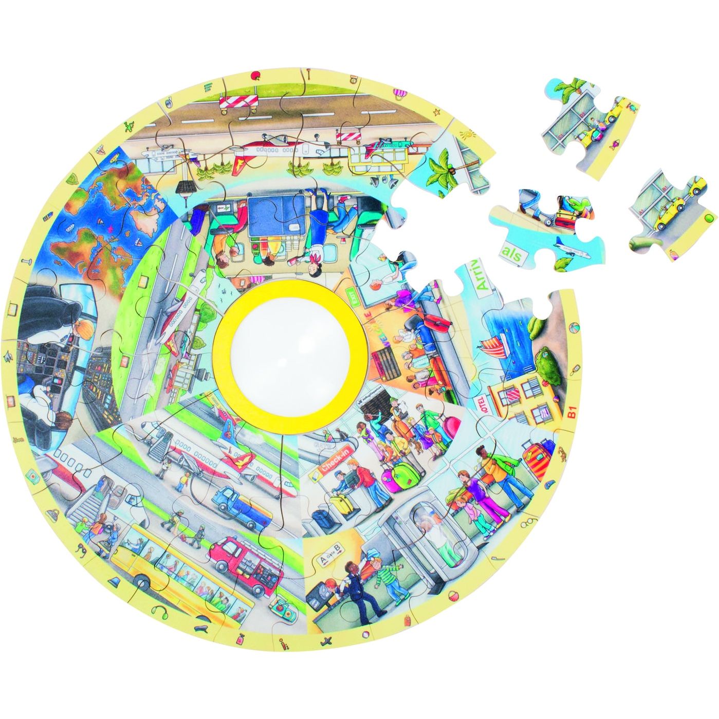 Beleduc XXL Lernpuzzle Flughafen