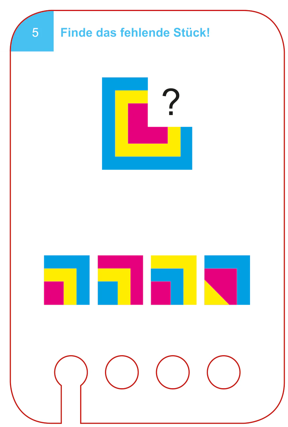 Kölner Lernspielverlag Bilder ergänzen 4+