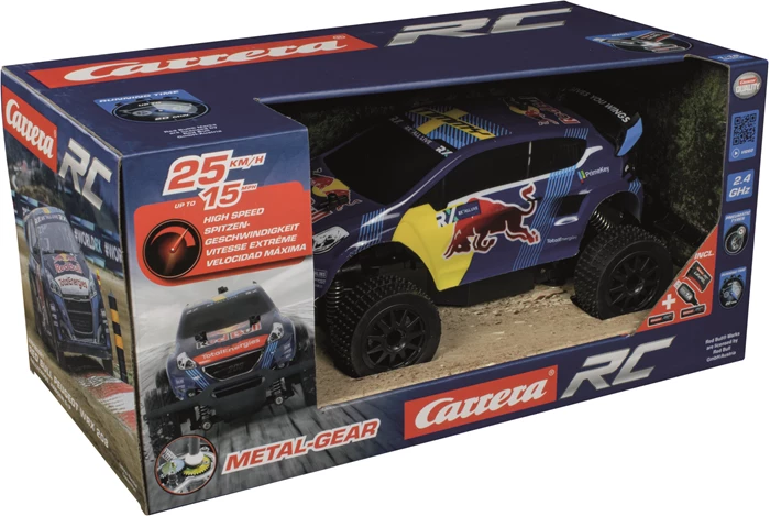 1:18 R/C R. Bull Peugeot WRX 208 Rallycross Hansen 2.4 GHz