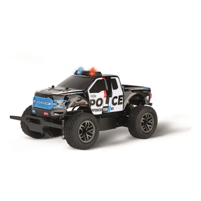 Carrera 1:18RC Ford F-150 Raptor Police 2.4 GHz Digital Proportional