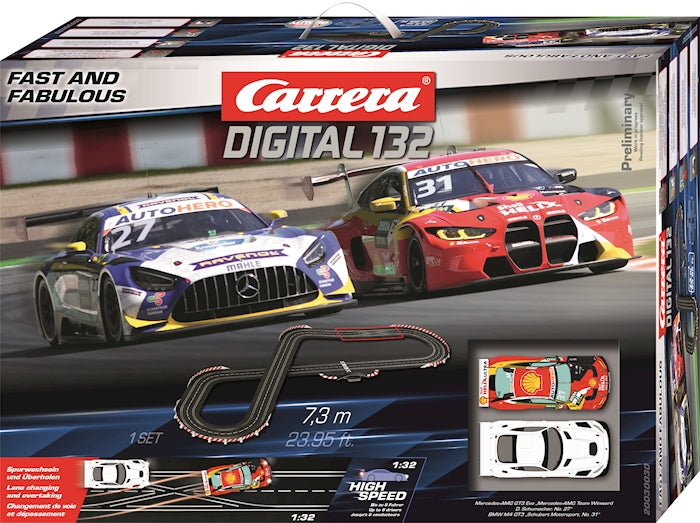 Carrera DIG 132 DTM Fast & Fabulous/7.3m